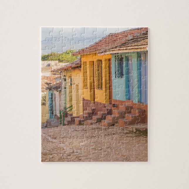 Residential houses, Trinidad, Cuba Jigsaw Puzzle (Vertical)