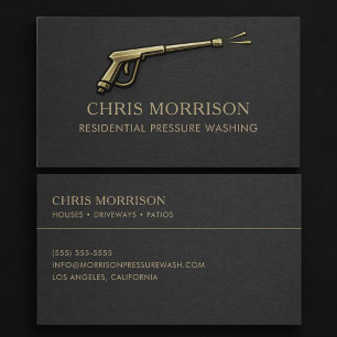 Residential Pressure Washing Business Card