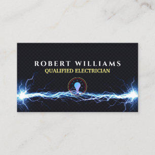 Residential & Professional Electrician with Sperk Business Card
