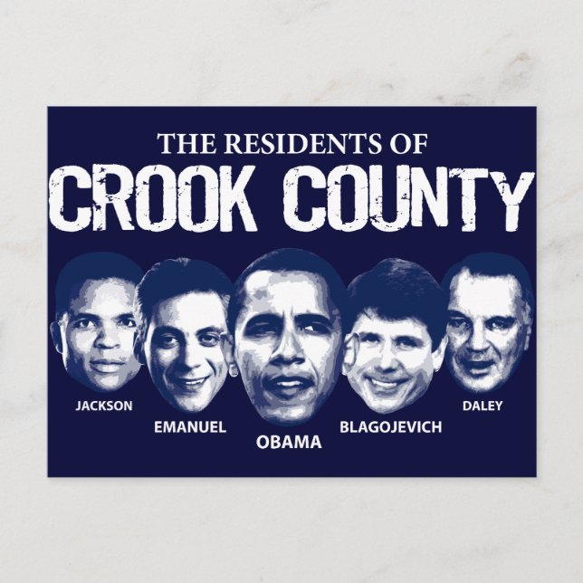 Residents of Crook County Postcard (Front)
