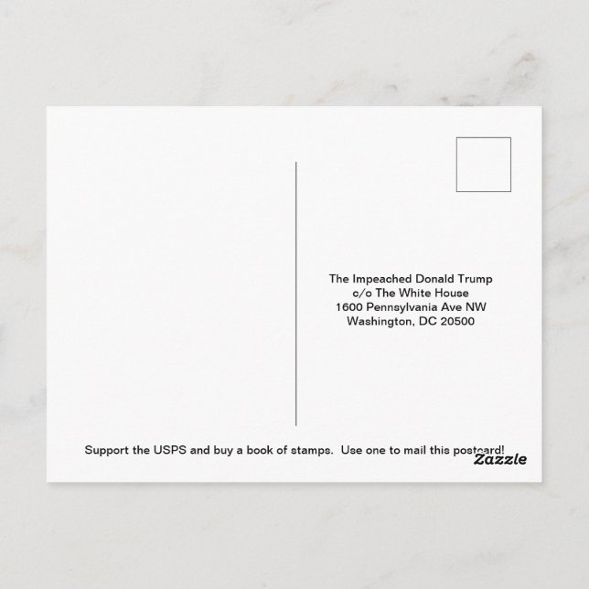 RESIGN NOW POSTCARD (Back)