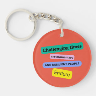 Resilience Acrylic Keychain