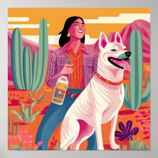 Resilience, Power, and Companionship: A Portrait Poster