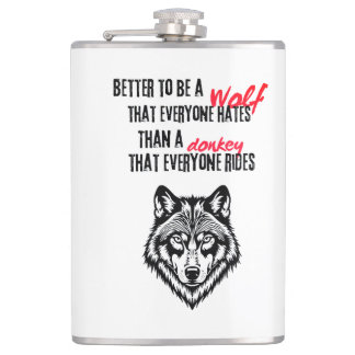 Resilience, self-worth, and independence hip flask