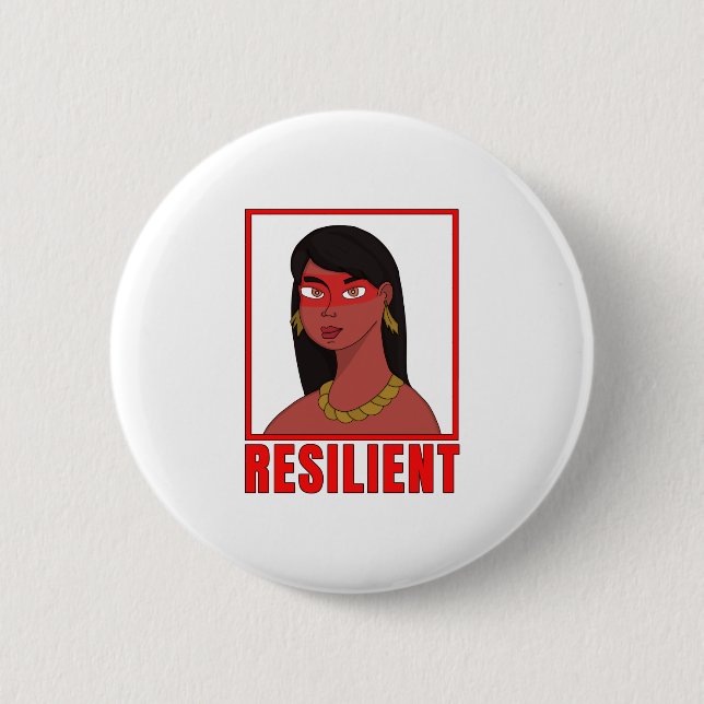 Resilient 2 Inch Round Button (Front)