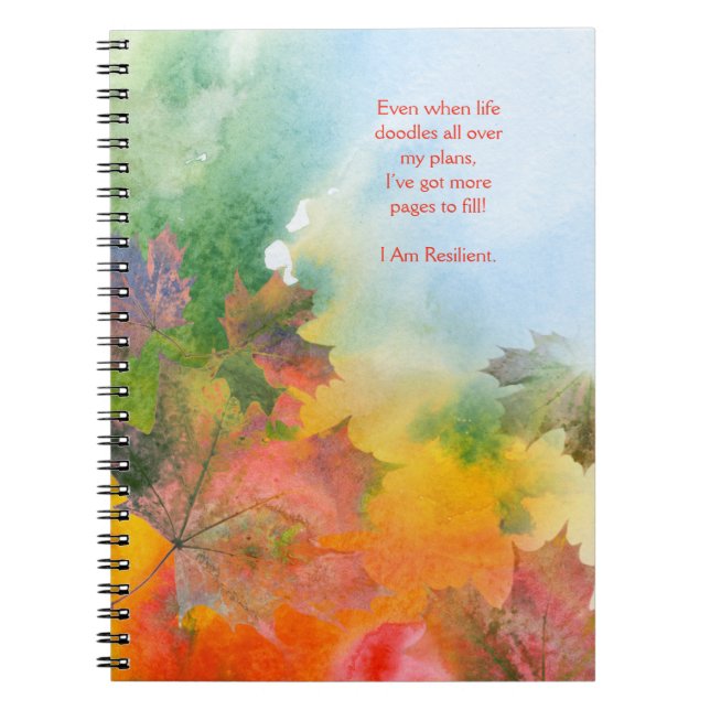 Resilient Spiral Notebook (Front)