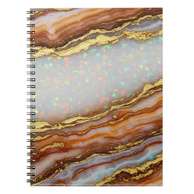 Resin Spiral Photo Notebook (Front)