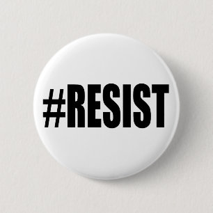 #RESIST 2 INCH ROUND BUTTON