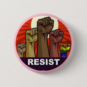 RESIST 2 INCH ROUND BUTTON