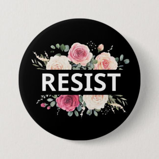 resist 3 inch round button