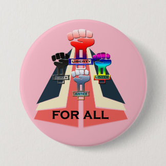 resist 3 inch round button