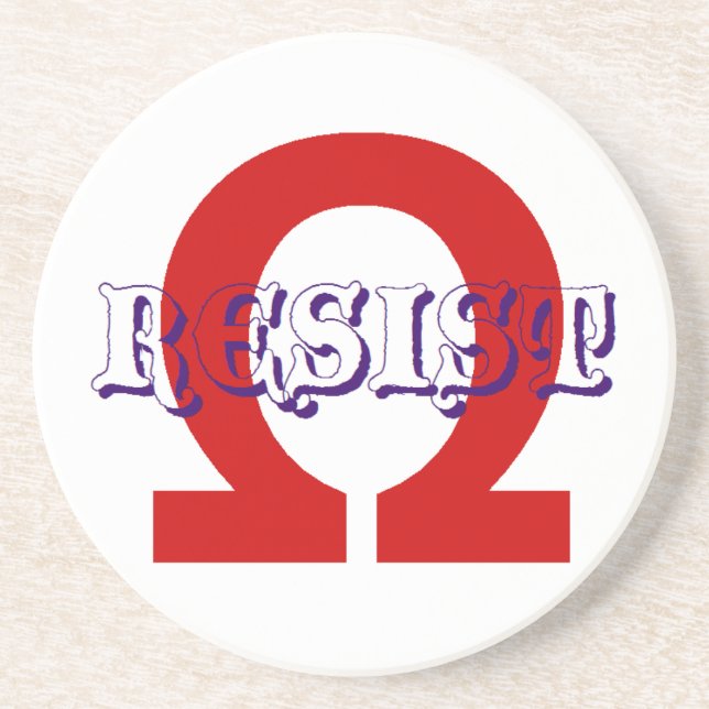 Resist Action Coaster (Front)