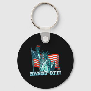 Resist And Protest Funny Statue Of Liberty Gifts D Keychain