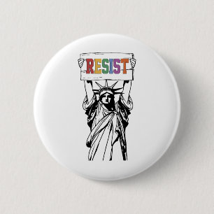 Resist Anti-trump Political Protest 2 Inch Round Button