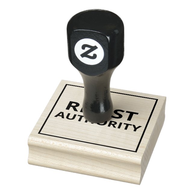Resist Authority Rubber Stamp (Stamp)