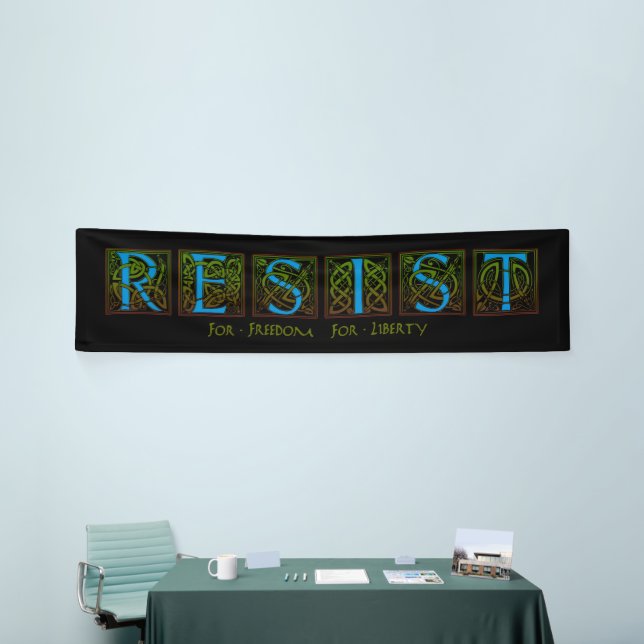Resist Banner (Tradeshow)