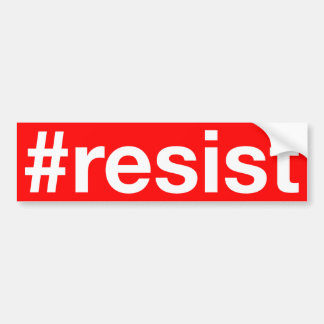 #resist bumper sticker