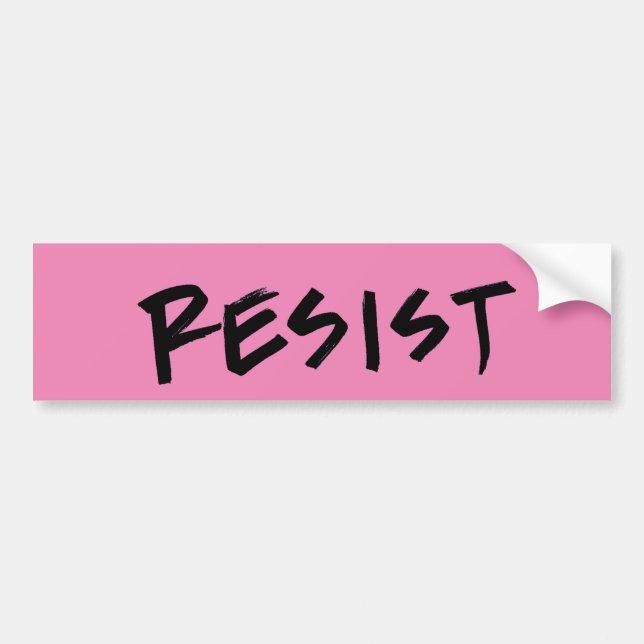 Resist Bumper Sticker (Front)