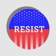 Resist Car Magnet