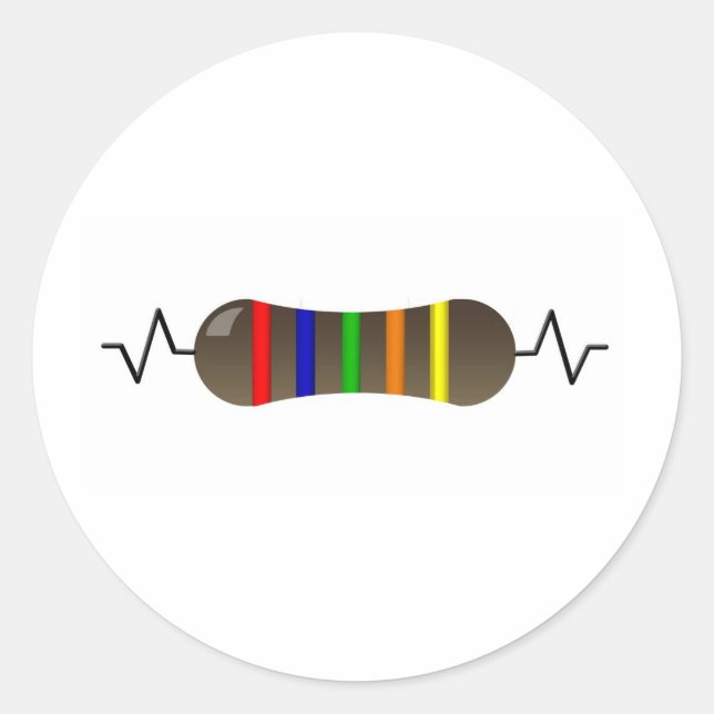 Resist Classic Round Sticker (Front)