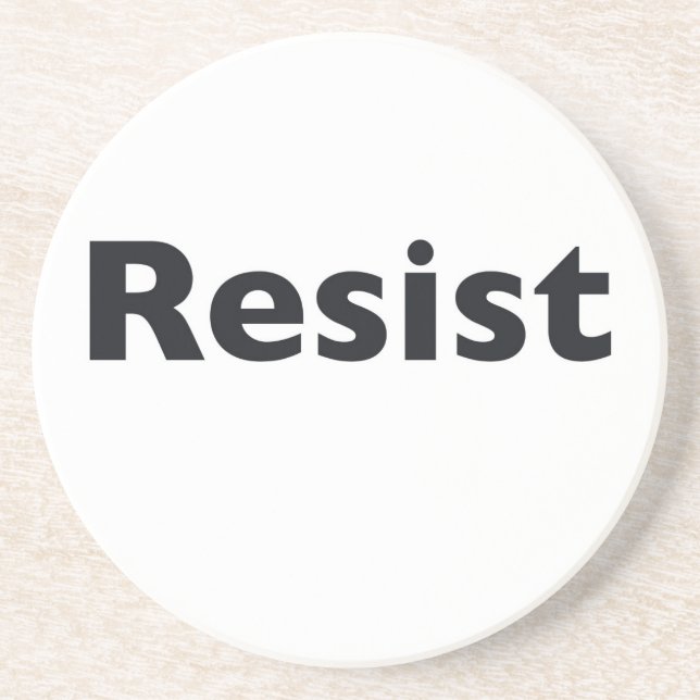 resist coaster (Front)