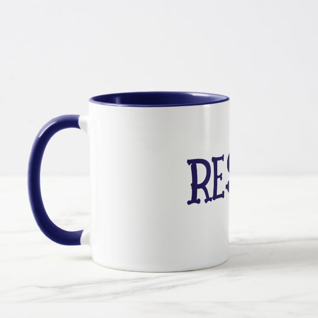 RESIST coffee mug (Left)