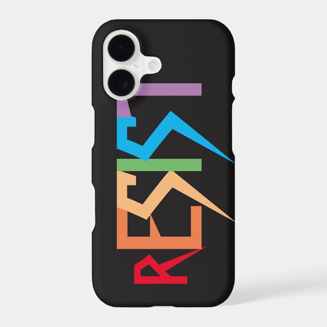 Resist Colourful Rainbow iPhone 8/7 Case (Back)