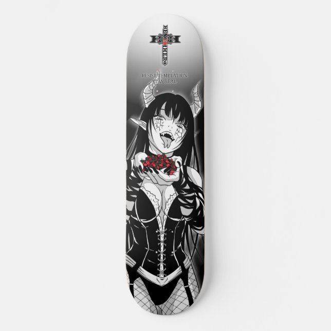 Resist D Skateboard (Front)