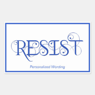 RESIST Democratic  Sticker