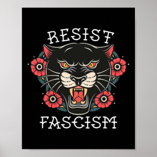 Resist Fascism 1 Poster