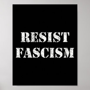 Resist Fascism  Poster