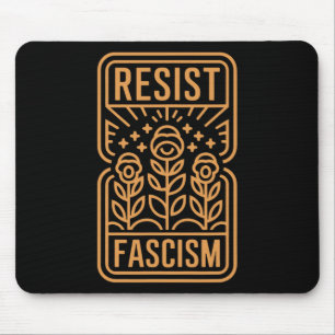 Resist Fascism Protest Trump Anti Trump  Mouse Pad