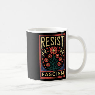 Resist Fascism Protest Trump Anti Trump Premium Coffee Mug