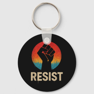 Resist Fist Keychain
