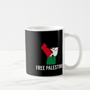 Resist Fist Palestinian Flag - Free Palestine Coffee Mug