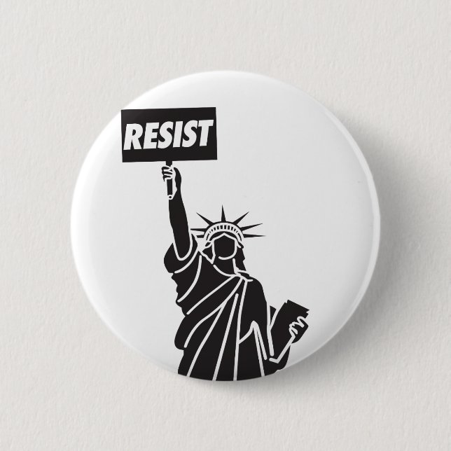 Resist_for_Liberty 2 Inch Round Button (Front)