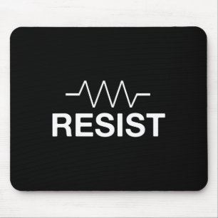 Resist Funny Electronics Circuit Resistor Mouse Pad