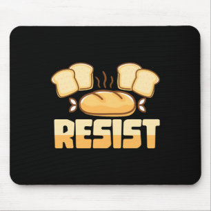 Resist Gluten Free  Mouse Pad