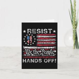 Resist Hands Off Social Security Medicare Medicaid Card