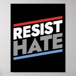 Resist Hate Poster