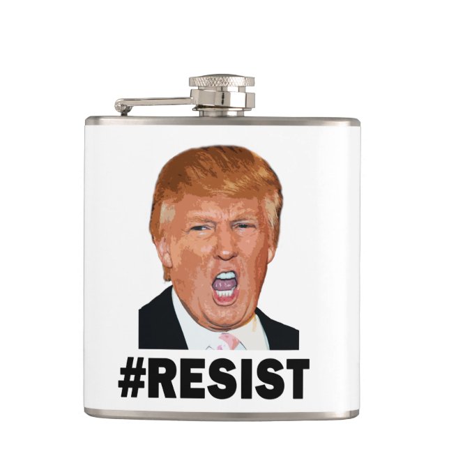 Resist Hip Flask (Front)