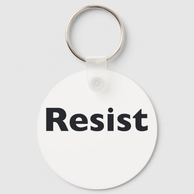 Resist Keychain (Front)