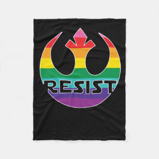 Resist Lgbt Oppression - Rebellion Resistance For Fleece Blanket
