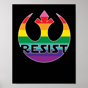 Resist Lgbt Oppression - Rebellion Resistance For Poster