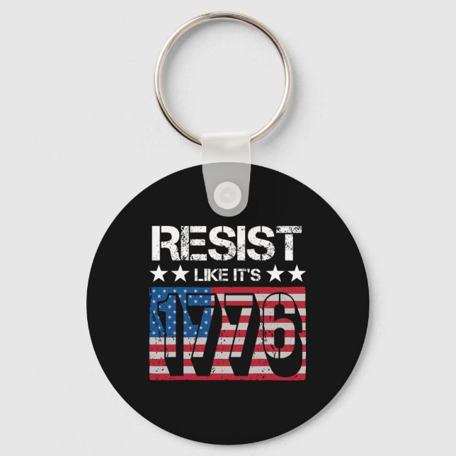 Resist Like It's 1776  Keychain (Front)