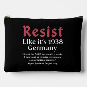 Resist Like It's 1938 Germany Accessory Pouch