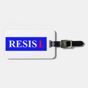 Resist Luggage Tag