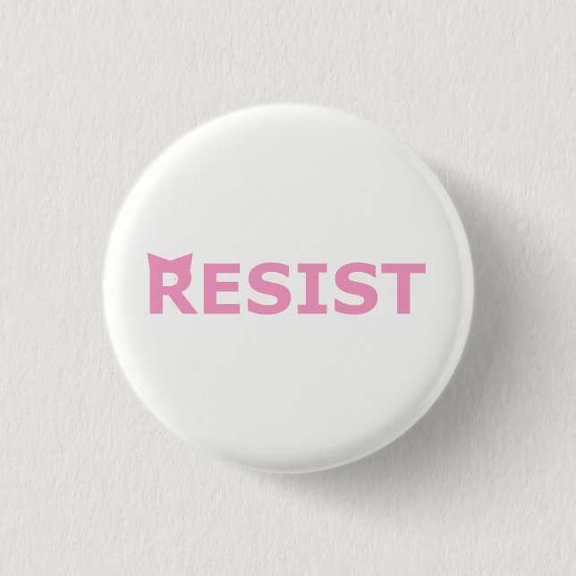 RESIST - P-Hat 1 Inch Round Button (Front)