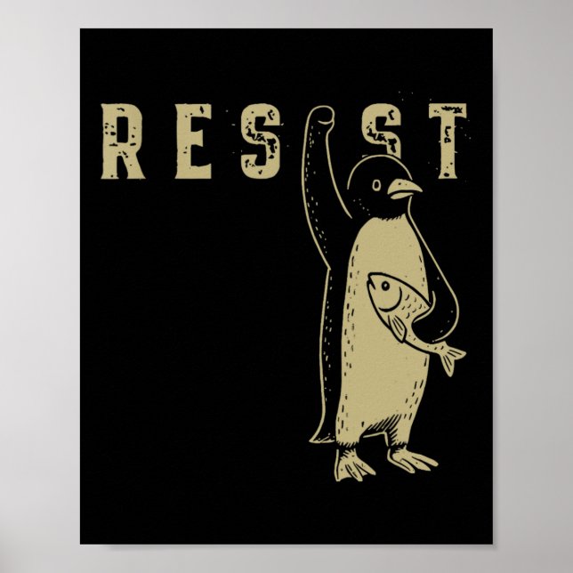 Resist Penguin 3  Poster (Front)