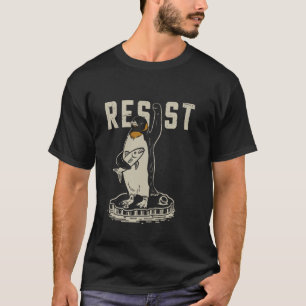 RESIST PENGUIN ACTIVISM - Funny Resist Penguin Act T-Shirt